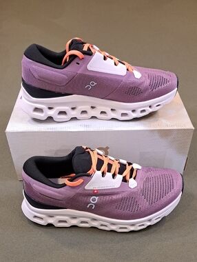 On Cloudstratus 3 - Color: Quartz/Lilly - Size: Women 8.5